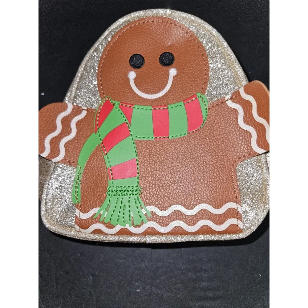 Bath And‎ Body Works Cosmetic Bag Gingerbread Man NWOT